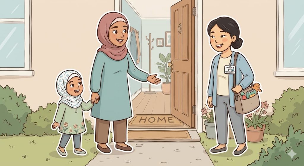 speech and ot home visit